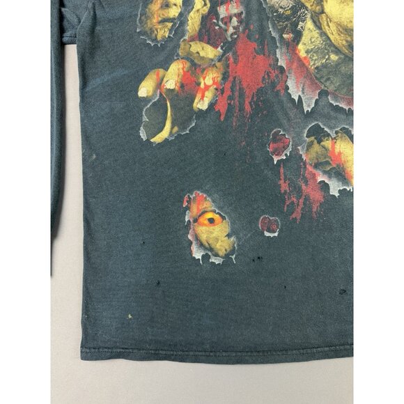 Rare Vintage Y2K Walking Dead AMC Zombie Horror TV Show Series Art Promo Tee - Picture 8 of 16